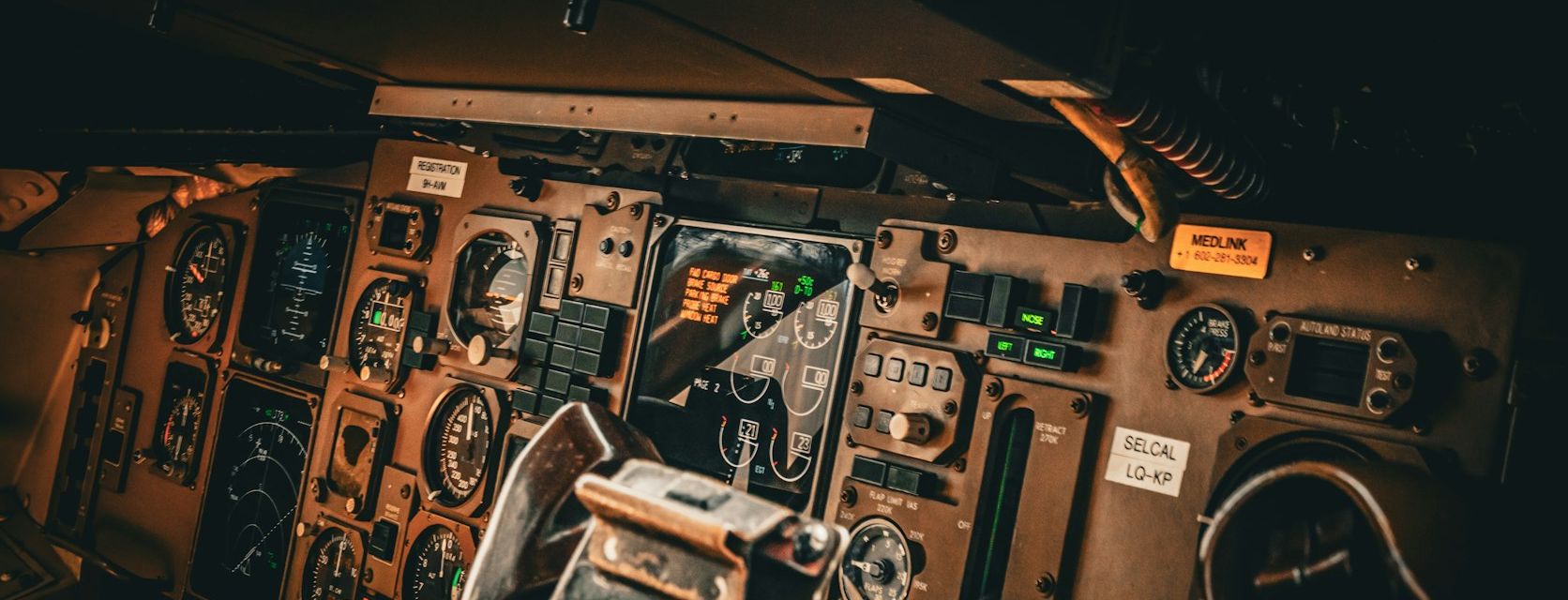 Aircraft flight-deck instrument and system panels